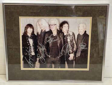 REO Speedwagon Signed Photograph