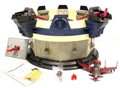 1986 G.I Joe Cobra Terror Drome Play Set