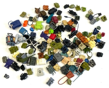 G.I. Joe Backpack and Helmets Accessories