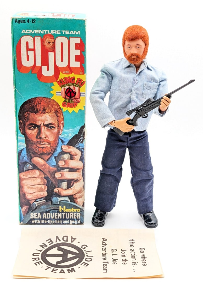 Vintage Hasbro GI Joe Sea Adventurer Figure #7281 w/ Box (1 of 11)