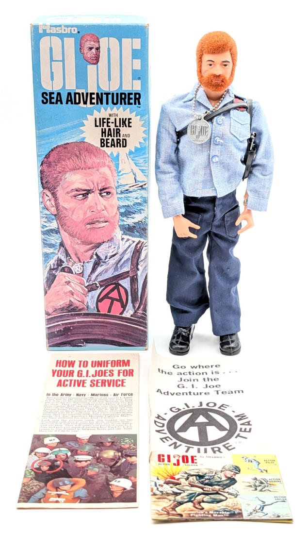 Vintage Hasbro GI Joe Sea Adventurer Figure #7402 w/ Box (1 of 11)