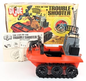 Vintage Hasbro GI Joe Adventure Team Trouble Shooter Delta X-7 Communications Vehicle w/ Box