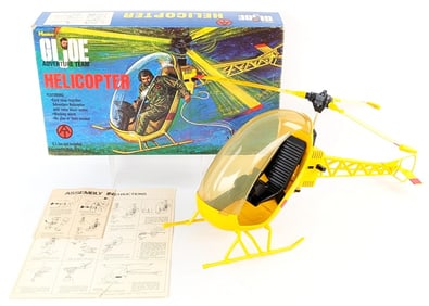 Vintage Hasbro GI Joe Helicopter w/ Box