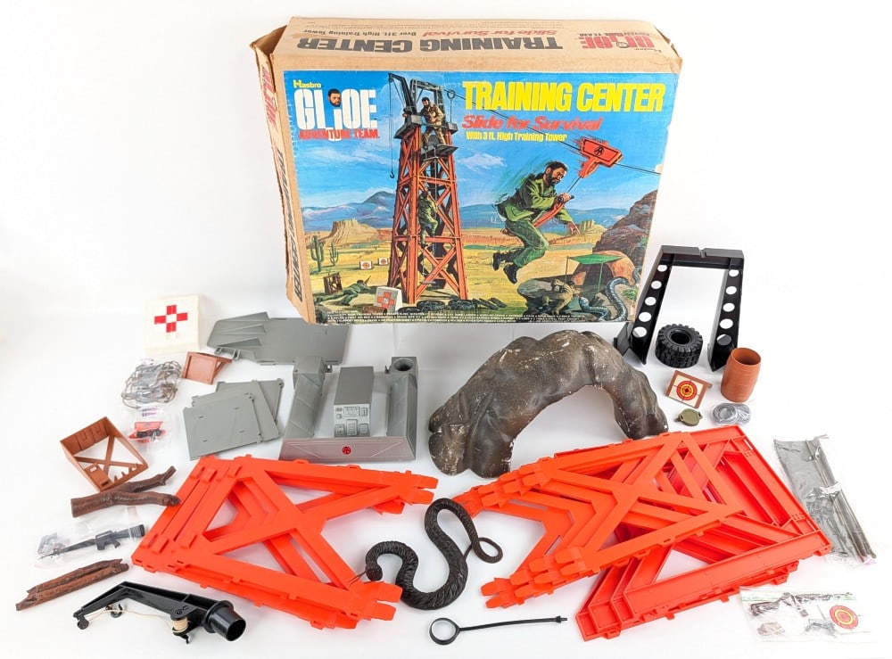 Vintage Hasbro GI Joe Training Center w/ Box (1 of 13)