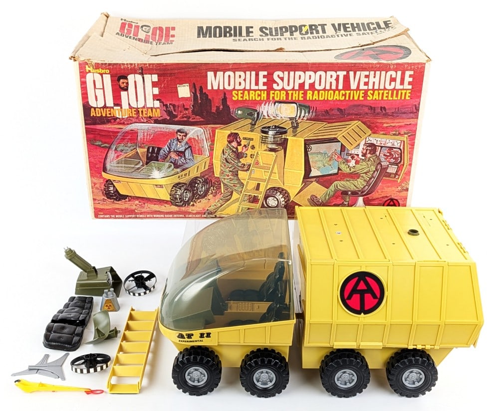 Vintage Hasbro GI Joe Adventure Team Mobile Support Vehicle w/ Box (1 of 20)