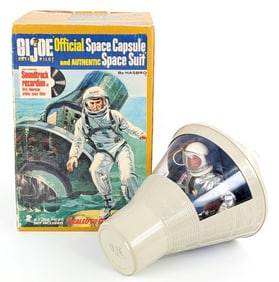 Vintage Hasbro GI Joe Official Space Capsule and Space Suit w/ Box