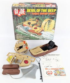Vintage Hasbro GI Joe Devil of the Deep Turbo Swamp Craft