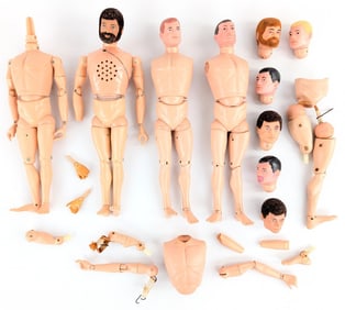 Vintage Hasbro GI Joe Action Figure Body Parts