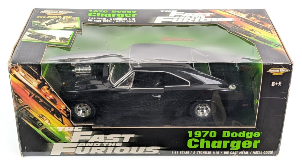 1/18 Scale American Muscle The Fast and The Furious 1970 Dodge Charger (1 of 7)