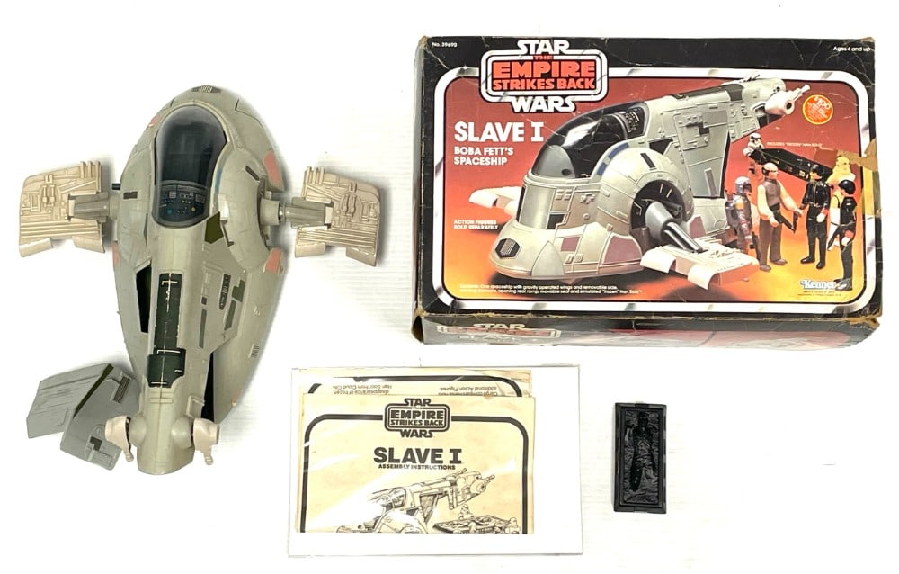 1981 Hasbro Kenner Slave 1 Boba Fett?s Spaceship (1 of 10)