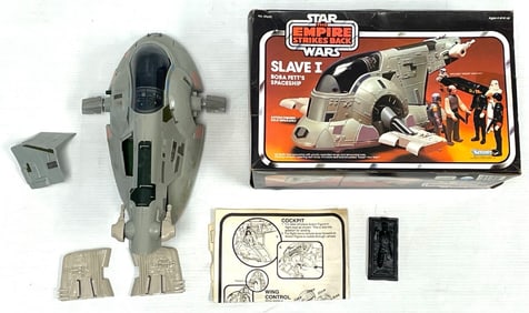 1981 Star Wars Slave 1 Boba Fett?s Spaceship