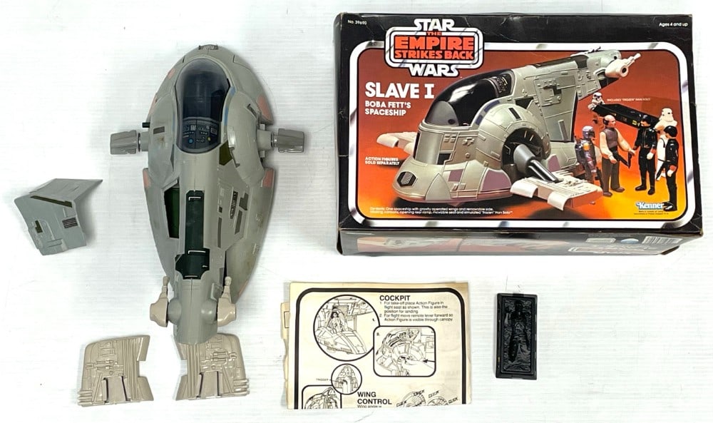 1981 Star Wars Slave 1 Boba Fett?s Spaceship: Update