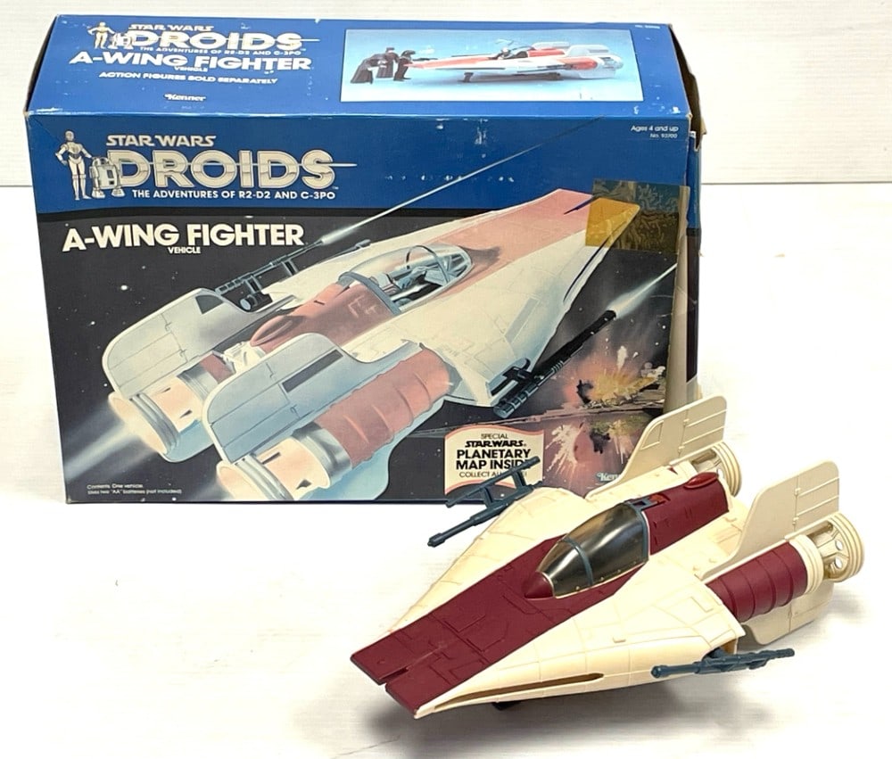 1984 Star Wars Droids A-Wing Fighter Vehicle (1 of 8)