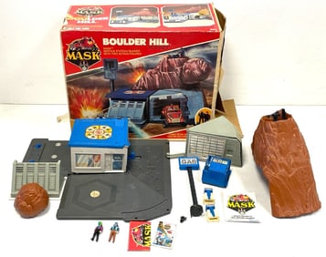 1985 Kenner Mask Boulder Hill Play Set