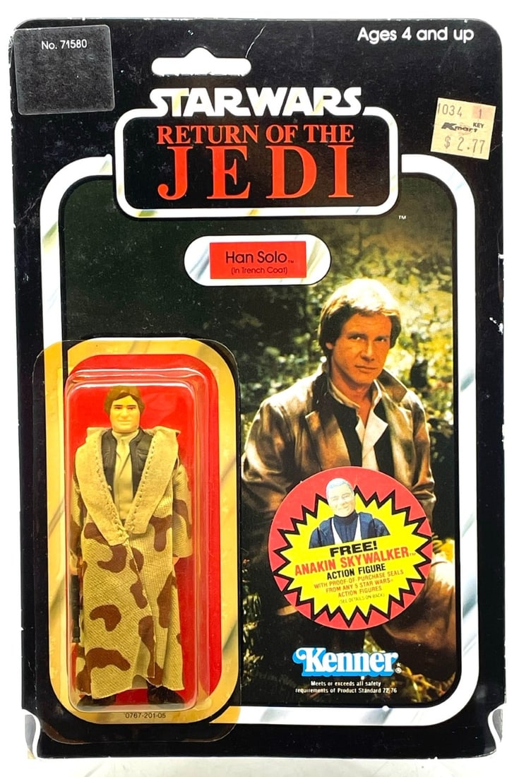 1984 Kenner Star Wars Han Solo Figure (1 of 7)