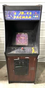 Vintage Jr. Pac-Man Arcade Machine