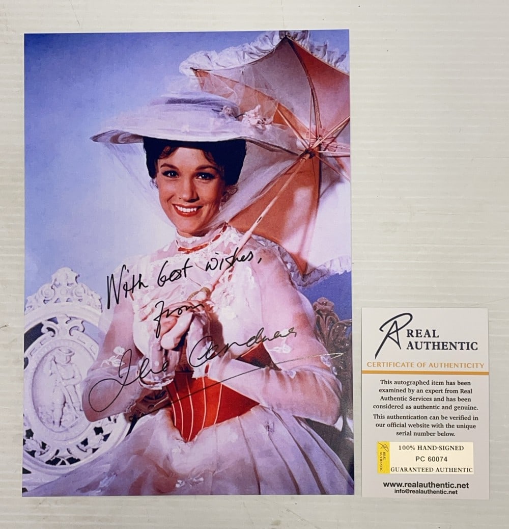 Julie Andrew?s Signed Photograph: Update