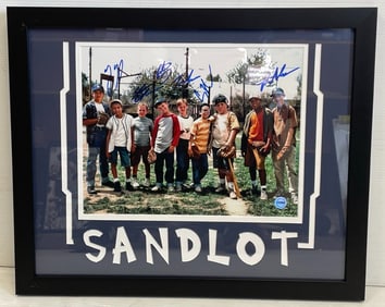 The Sandlot Signed Cast Photograph