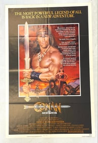 1984 Conan The Destroyer Movie Poster