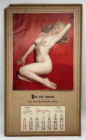 1953 Marilyn Monroe Golden Dreams Calendar