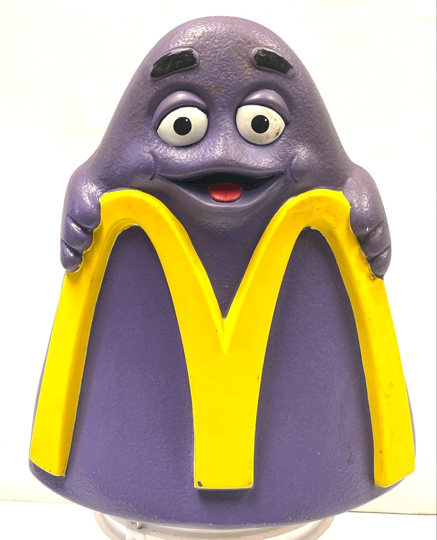 Vintage McDonald?s Grimace Playland Chair: Update