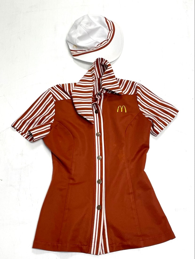 1970?s McDonald?s Employee Uniform Shirt and Hat: Update