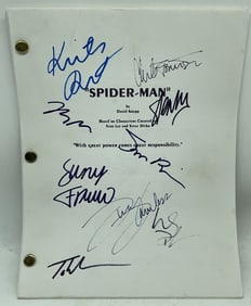 Cast Signed ?Spider-Man? Movie Script