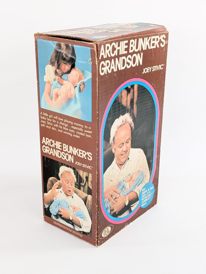 Vintage Ideal Toys Archie Bunker's Grandson Joey Stivic Doll In Box - 10