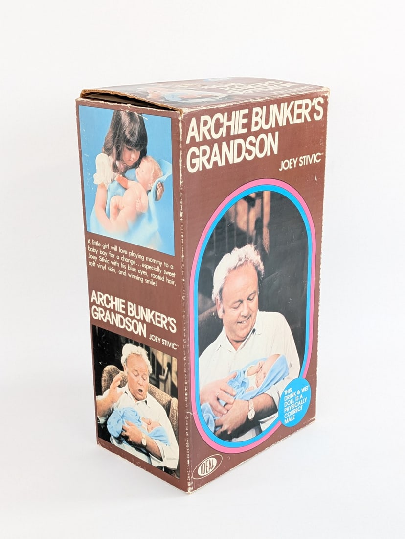 Vintage Ideal Toys Archie Bunker's Grandson Joey Stivic Doll In Box - 9