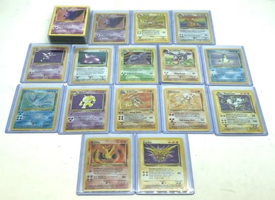 Pok?mon Fossil Trading Card Set 62/62