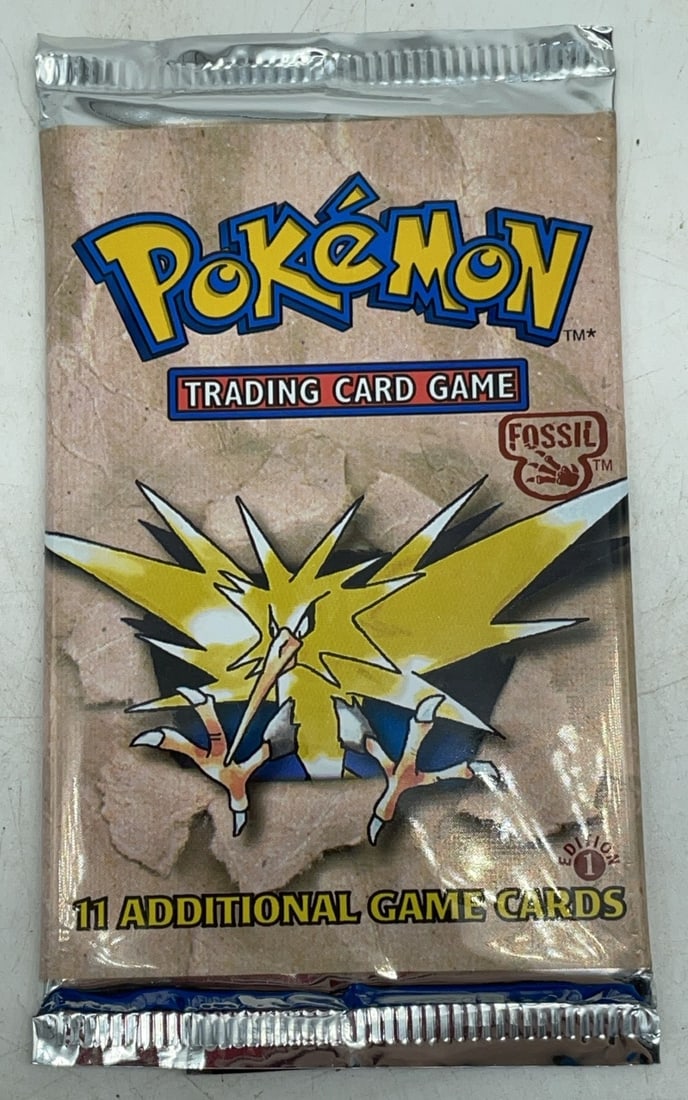 Pok?mon 1st Edition Fossil Foil Booster Pack: Update