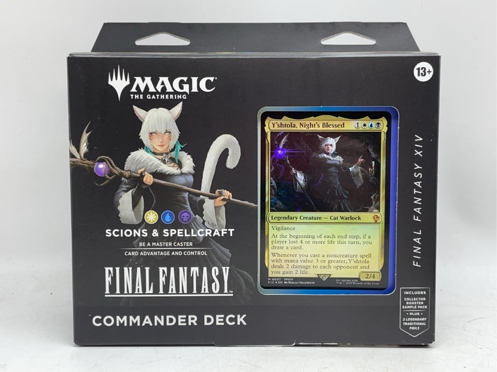 (4) Magic The Gathering Final Fantasy Commanders Deck - 2