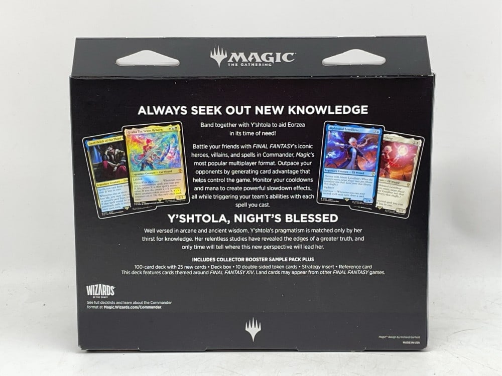 (4) Magic The Gathering Final Fantasy Commanders Deck - 3