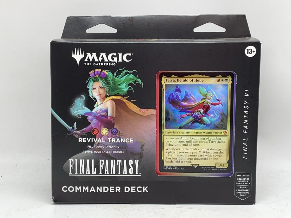 (4) Magic The Gathering Final Fantasy Commanders Deck - 4