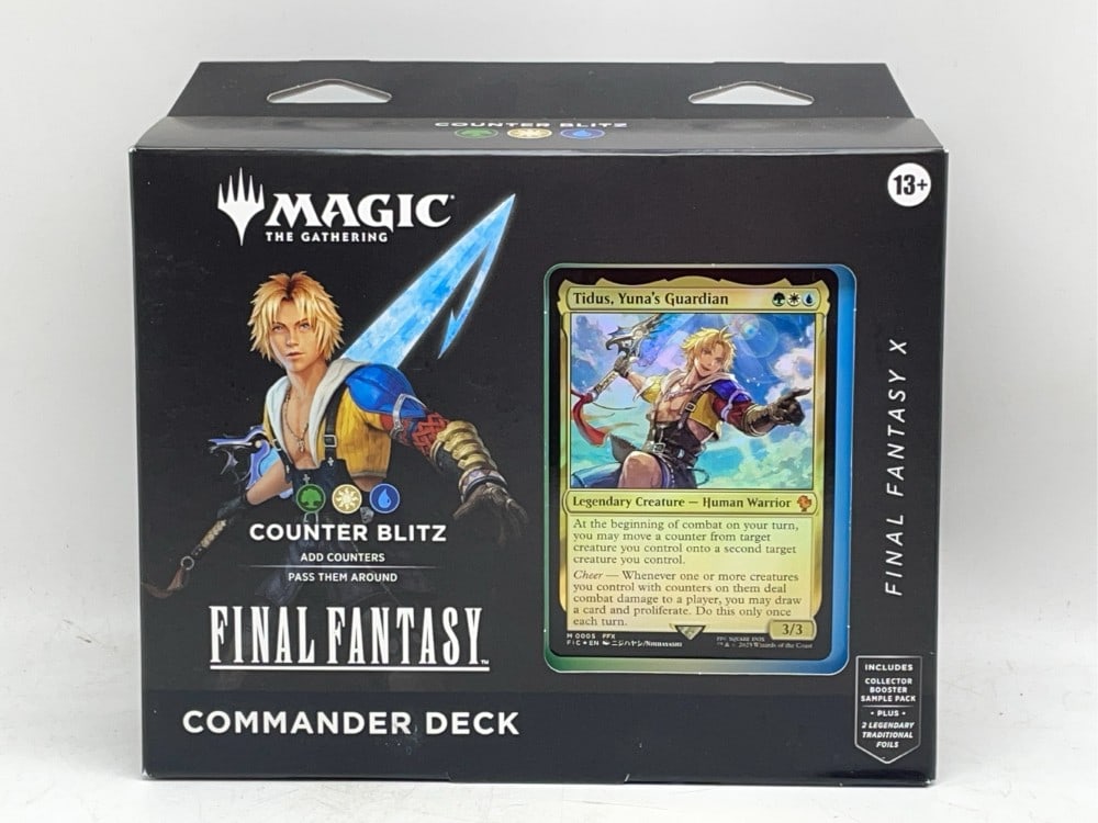(4) Magic The Gathering Final Fantasy Commanders Deck - 6