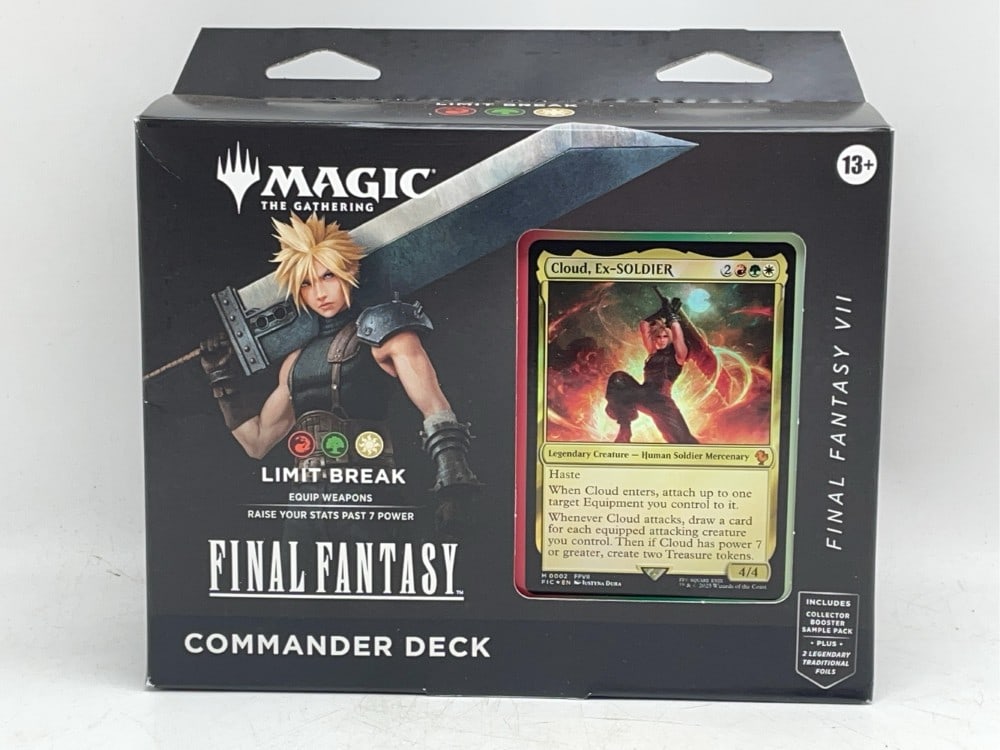 (4) Magic The Gathering Final Fantasy Commanders Deck - 7