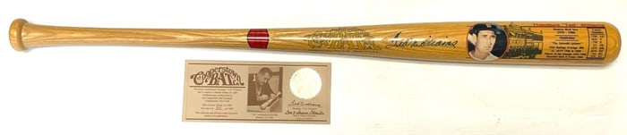 Ted Williams Signed Cooperstown Limited Edition Bat