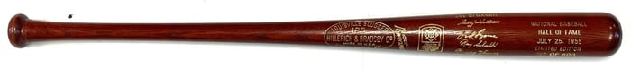 1955 National Baseball HOF Limited Edition Bat
