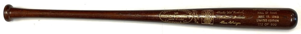 1949 National Baseball HOF Limited Edition Bat (1 of 5)