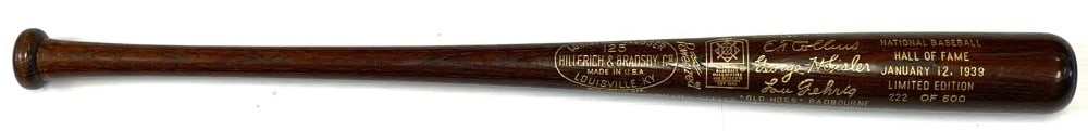1939 National Baseball HOF Limited Edition Bat (1 of 8)