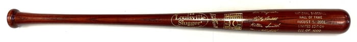 2001 National Baseball HOF Limited Edition Bat
