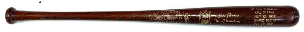 1956 National Baseball Hall of Fame Limited Edition Bat (1 of 5)