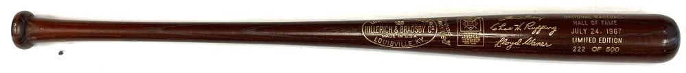 1967 National Baseball HOF Limited Edition Bat (1 of 5)