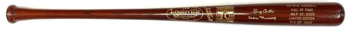 2003 National Baseball HOF Limited Edition Bat