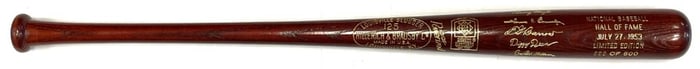 1953 National Baseball HOF Limited Edition Bat