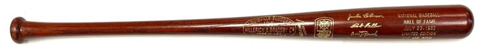1962 National Baseball HOF Limited Edition Bat