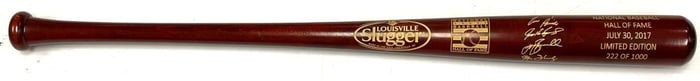 2017 National Baseball HOF Limited Edition Bat