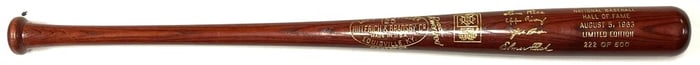 1963 National Baseball HOF Limited Edition Bat