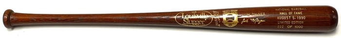 1990 National Baseball HOF Limited Edition Bat