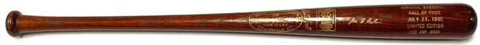 1965 National Baseball HOF Limited Edition Bat